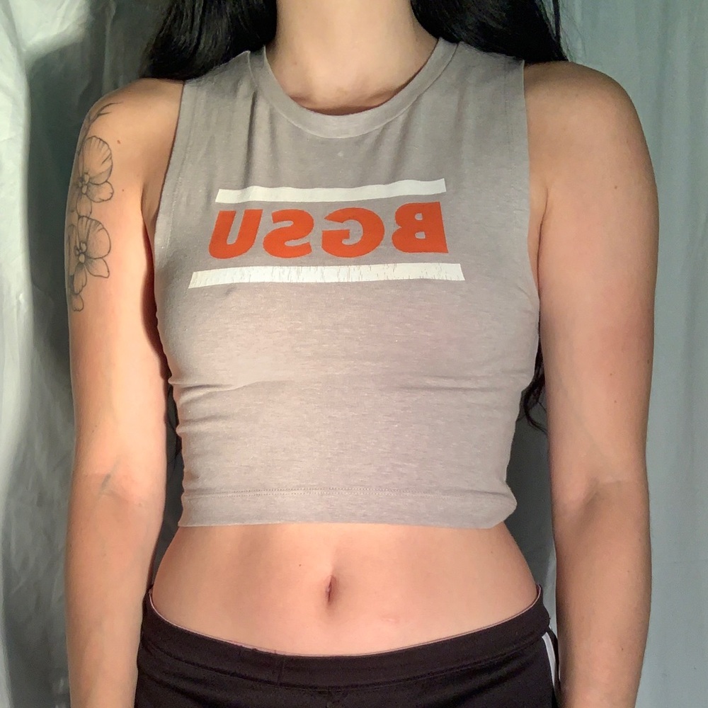 Champion Bowling Green State University (BGSU) Cropped Tank Top